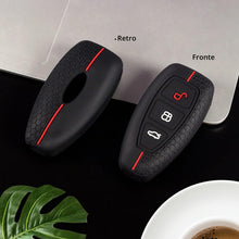 Carica l'immagine nel visualizzatore di Gallery, Yosemy 2 Custodie in Silicone per Chiave dell'Automobile Compatibili con Ford a 3 Tasti (Solo Keyless Go) – Custodia in 