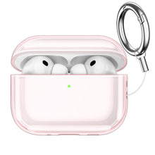 Carica l'immagine nel visualizzatore di Gallery, JETech Custodia Cover con Portachiavi per AirPods Pro 3, Rosa