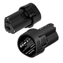 Carica l'immagine nel visualizzatore di Gallery, 2 Pezzi 10.8V 3500mAh Batteria per Makita 10.8V batterie BL1013