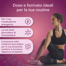 Carica l'immagine nel visualizzatore di Gallery, Bandini® Berberina 1000mg pura alto dosaggio | 180 compresse - Berberin HCl