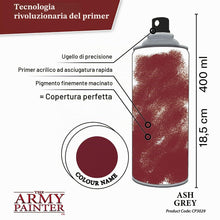 Carica l'immagine nel visualizzatore di Gallery, The Army Painter, Colour Primer Ash Grey, 400 ml spray acrilico