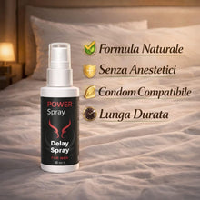 Carica l'immagine nel visualizzatore di Gallery, Spray Ritardante per Uomini Lubrificante 30 ml energizzante Stimolante a base siliconica con Citrulina.Prolunga rapporto