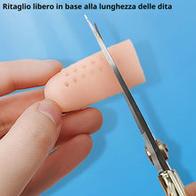 Carica l'immagine nel visualizzatore di Gallery, Protezione alluce,10 Pezzis cappucci Copri dita in gel,Protezione Piedi Traspirante Proteggi Dita Piedi,per Previene la 