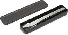 Carica l'immagine nel visualizzatore di Gallery, Brabantia Make &amp; Take Set Posate con Custodia, Dark Grey