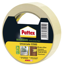 Carica l'immagine nel visualizzatore di Gallery, Pattex 22500 Biadesivo Telato, Forte, Universale, Per Numerosi Utilizzi Domestici e Fai da Te, 25mmx25m