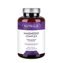 Carica l'immagine nel visualizzatore di Gallery, Magnesio Bisglicinato + Citrato 2145mg - Vitamine B5, B6 e C
