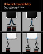 Carica l'immagine nel visualizzatore di Gallery, Spigen DA30M [Lanyard Magnetico 2-in-1 Staccabile] con Stile MOLLE – Compatibilità Universale, Tracolla e Cinturino da P