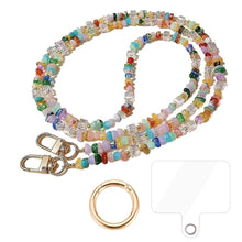 Carica l'immagine nel visualizzatore di Gallery, 1PCS Catena Universale per Cellulare, Tracolla per Cellulare, Perline Collana Porta Cellulare Corda Cellulare Tracolla C