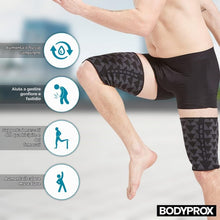 Carica l'immagine nel visualizzatore di Gallery, Bodyprox Manicotto a compressione per coscia (1 paio), manicotto a compressione per il tendine del ginocchio per uomini 