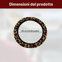 Carica l'immagine nel visualizzatore di Gallery, Coprivavolante Universale Leopardato 38 cm