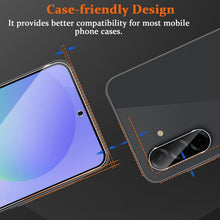 Carica l'immagine nel visualizzatore di Gallery, Vanrain Vetro Temperato per Samsung Galaxy A36 5G, 2+2 Pezzi Vetro Pellicola con Telaio per l'installazione e Fotocamera