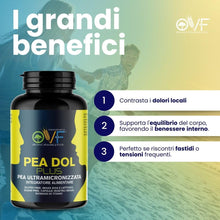 Carica l'immagine nel visualizzatore di Gallery, OVF PEA Integratore Plus 600mg con Boswellia e Quercetina in Sinergia, 120 cps, Pea Ultra-Micronizzata, Supporto per Dis