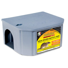Carica l'immagine nel visualizzatore di Gallery, Sandokan, Trappola per Topi e Ratti con Esca Topicida Inclusa, Kit Derattizzazione Completo Interno ed Esterno, Scatole 