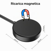 Carica l'immagine nel visualizzatore di Gallery, Simpeak 2-Pezzi Caricatore Compatibile con Samsung Galaxy Watch 9/8/ 7/6/5/4/3/FE/Ultra/Active 2/1,Caricabatterie Magnet