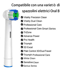 Carica l'immagine nel visualizzatore di Gallery, Genkent Testine Compatibili Braun Oral-B Spazzolino Elettrico, 20 Pezzi