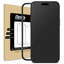 Carica l'immagine nel visualizzatore di Gallery, Mothca Vetro Temperato Opaco per iPhone 17 / iPhone 16 Pro, Pellicola Protettiva con Incisione Nanostrutturata, Anti-Imp