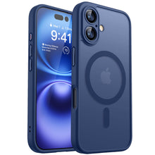 Carica l'immagine nel visualizzatore di Gallery, CANSHN Cover Magnetica per iPhone 16 Plus(6,7 Pollici), Compatibile con MagSafe, [Protezione Completa Della Fotocamera],