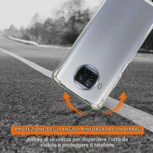 Carica l'immagine nel visualizzatore di Gallery, Cover Trasparente per Xiaomi Mi 10T Lite 5G, Custodia Resistente in TPU, Anti Urto con Angoli Rinforzati, Protezione Bor