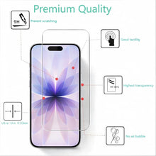 Carica l'immagine nel visualizzatore di Gallery, 3 Pezzi Vetro Temperato Compatibile per iPhone 18 Pro, iPhone 17, iPhone 17 Pro, iPhone 16 Pro, Pellicola Proteggi Prote