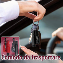 Carica l'immagine nel visualizzatore di Gallery, GXGM Rompivetro Auto E Taglia Cintur Rompe Cristalli E Taglierina Di Cinture Auto, Taglia Cinture Di Sicurezza E Portach