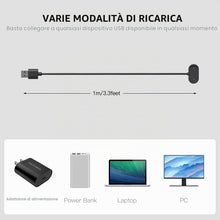 Carica l'immagine nel visualizzatore di Gallery, MoKo 2 Pezzi Caricatore Compatibile con Amazfit GTR 4/4 Pro, GTR 3/3 Pro, GTS 4, GTS 3, Cheetah, T-Rex 2, T-Rex Ultra - 