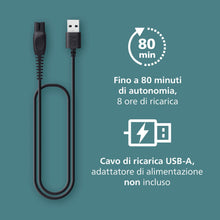 Carica l'immagine nel visualizzatore di Gallery, Philips Bodygroom series 3000 - Rifinitore per uomo tripla protezione, Rifinitura e rasatura intima, Preciso e confortev