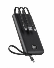Carica l'immagine nel visualizzatore di Gallery, VEEKTOMX Power Bank 20000mAh Powerbank con Cavi Integrati, Sicuro in Aereo