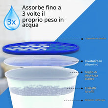 Carica l'immagine nel visualizzatore di Gallery, ANSIO® Deumidificatore 500 ml Confezione da 10, Assorbiumidità per Interni