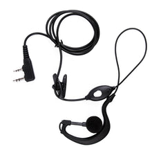 Carica l'immagine nel visualizzatore di Gallery, Mengshen® Baofeng Auricolare Cablato Cuffie Headset Earphone for Walkie Talkie Two Way Radio BF-888S / BF-777S / BF-666S