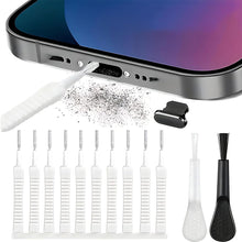 Carica l'immagine nel visualizzatore di Gallery, Kit per la Pulizia del Telefono Cellulare 13 pezzi USB C kit per rimozione polvere, Kit spazzole per Pulizia Porta Telef
