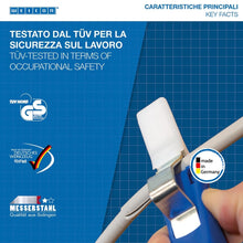 Carica l'immagine nel visualizzatore di Gallery, WEICON TOOLS Coltello per Cavi No. 4-28 H, Strumento di Spelatura per Cavi da 4 a 28 mm, con Lama a Uncino, Made in Germ