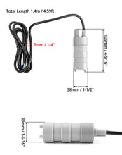 Carica l'immagine nel visualizzatore di Gallery, QWORK Pompa Immersione 12v 840L / H Pompa Acqua Micro Motore per Camper Stagno Fontana Acquario Giardino