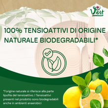Carica l'immagine nel visualizzatore di Gallery, Vert - Ecodetergente Piatti - Fragranza Limone e Basilico, 100% Origine Naturale, Funzione Extra Sgrassante e Risciacquo