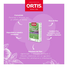 Carica l'immagine nel visualizzatore di Gallery, ORTIS Frutta&amp;Fibre Classico 30 Compresse - Transito - Fibre di Acacia e Tamarindo