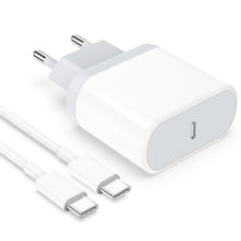 Carica l'immagine nel visualizzatore di Gallery, Caricatore di ricarica rapida per iPhone 16/16 Pro/16 Pro Max/16 Plus/15/15 Pro/15 Pro Max/15 Plus, 25 W USB C rapida sp