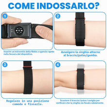 Carica l'immagine nel visualizzatore di Gallery, Ainiv Fascia Sportiva per Bicipiti Compatibile con Amazfit Helio Strap