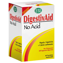 Carica l'immagine nel visualizzatore di Gallery, ESI - DigestivAid No Acid, Integratore Alimentare a Base di Corallo Fossile e Papaya, Gusto Finocchio e Liquirizia, Aiut