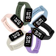 Carica l'immagine nel visualizzatore di Gallery, 6PCS Cinturini per Xiaomi Redmi Smart Band 2, Xiaomi Smart Band 8 Active Cinturino Sportivi in Silicone Cinturino Access
