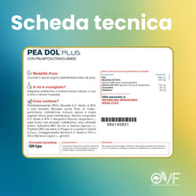 Carica l'immagine nel visualizzatore di Gallery, OVF PEA Integratore Plus 600mg con Boswellia e Quercetina in Sinergia, 120 cps, Pea Ultra-Micronizzata, Supporto per Dis