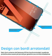 Carica l'immagine nel visualizzatore di Gallery, NEW'C Pellicola Vetro per Samsung Galaxy A70, in Vetro Temperato
