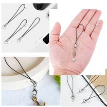 Carica l'immagine nel visualizzatore di Gallery, 50 Pezzi Cordino Portachiavi e per Cellulare - Cinghie per Polso, Laccetti, Cavi USB e Pendenti - Accessori Versatili pe