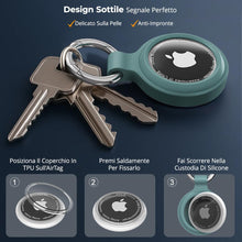 Carica l'immagine nel visualizzatore di Gallery, Porta AirTag, 4 Pezzi Custodie IP67 per Apple AirTag 1ª e 2ª Gen