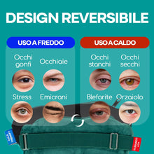 Carica l'immagine nel visualizzatore di Gallery, Medi Grade Maschera Occhi 2-in-1 Riscaldante e Refrigerante, Occhi Secchi