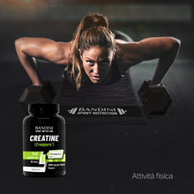 Carica l'immagine nel visualizzatore di Gallery, Bandini® Creatina CREAPURE® Monoidrata 240 Compresse - Integratore per Allenamento, Sport, Palestra e Pre Workout - Micr