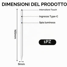 Carica l'immagine nel visualizzatore di Gallery, Pennino attivo universale compatibile con iPad, pennino per iPad, pennino Apple e tablet Samsung, pennino sottile ricari
