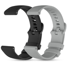 Carica l'immagine nel visualizzatore di Gallery, 2 Pezzi Silicone Cinturino Compatibile con Xiaomi Redmi Watch 5 Active/5 Lite, Cinturino di 22mm Ricambio Sportivo per A