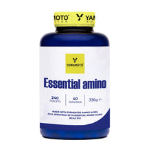 Carica l'immagine nel visualizzatore di Gallery, YAMAMOTO NUTRITION Essential AMINO 240 Compresse, Integratore di Amminoacidi Essenziali Fermentati EAA e Ramificati BCAA