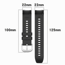 Carica l'immagine nel visualizzatore di Gallery, Yikamosi Compatibile con Amazfit Balance Cinturino per Donne e Uomini,22MM Sgancio Rapido Silicone Chiusura in acciaio i
