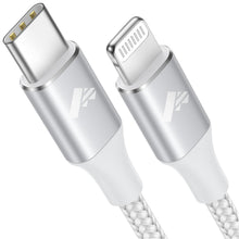 Carica l'immagine nel visualizzatore di Gallery, Aioneus Cavo USB C a Lightning 1.8M, Cavo iPhone USB C Certificato MFi Lungo Ricarica Rapida Caricabatterie Filo Type C 