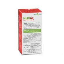 Carica l'immagine nel visualizzatore di Gallery, Bios Line Multi45 MULTINTEGRATORE - Integratore di Vitamine, Minerali e Fitonutrienti (100 Compresse)